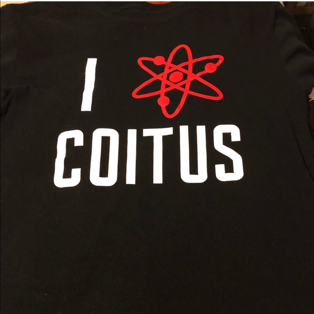 Big Bang Theory Cotton t-shirt adult size medium